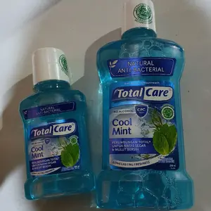 [ Beli 1 Gratis 1 ] Total Care Mouth Wash 250ml gratis Total Care Mouth Wash 50ml Cool Mint