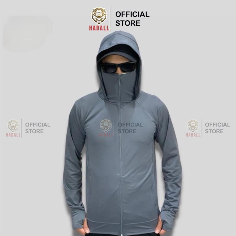 HADALL - ÁO CHỐNG NẮNG NAM Chất liệu vải thông hơi 1 LỚP MỎNG NHẸ co dãn 2 chiều