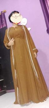 Product Review of Gamis Abaya rompi cringkle airflow by dereza style Dress Wanita Muslim Arab Variasi Crinkle from N**a K**e 1