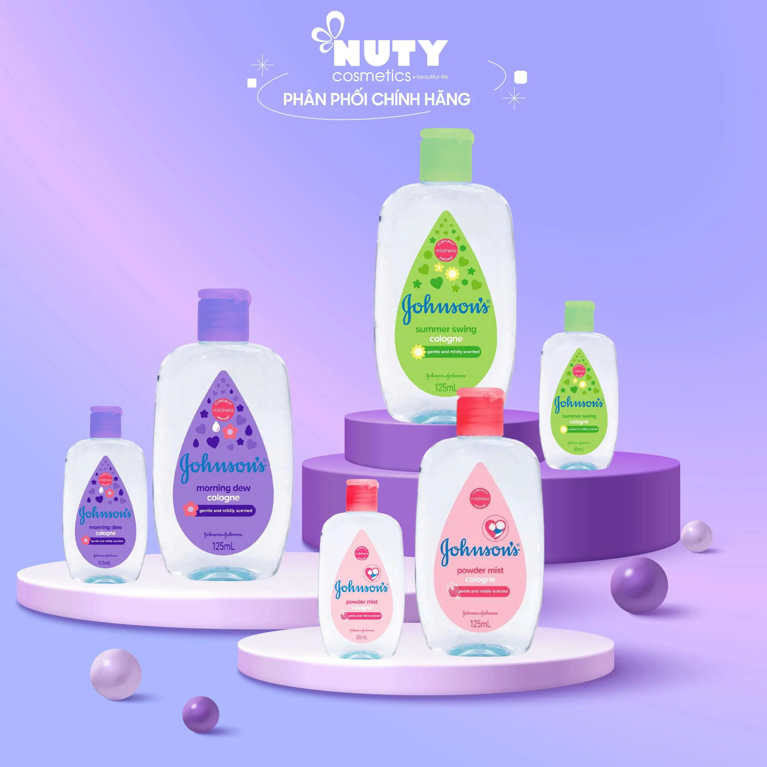 Nước Hoa Johnson's Baby (50ml/125ml)