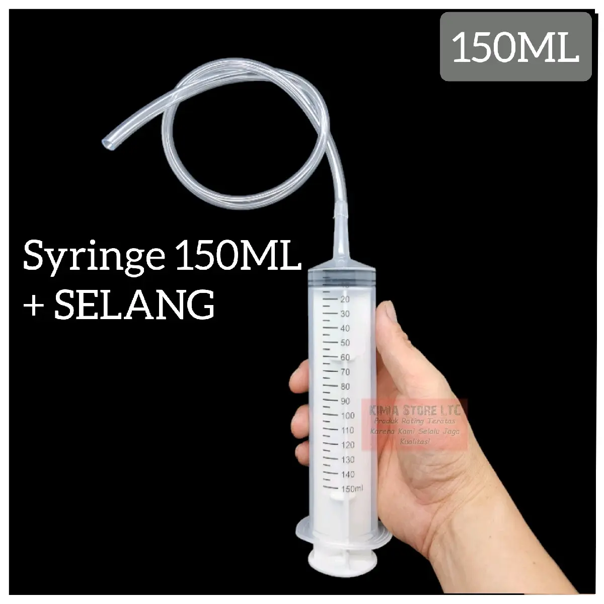 SYRINGE 150ML + SELANG / SPUID 150ML + SELANG ( Alat Pengukur )