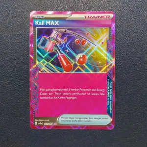 Kail Max Ace Spec 142/187 Pokemon Indonesia festival terastal sv8a