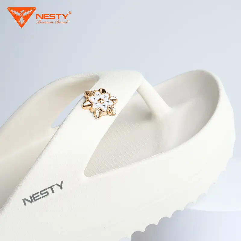 Dép Xỏ Ngón NESTY Đế Cao Thời Trang Kiểu Dáng Basic Chất Liệu EVA Mềm Mại Thương Hiệu NESTY- NE08 6