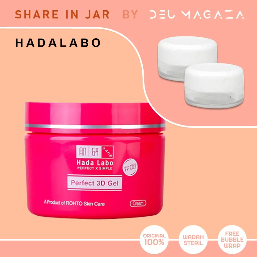 (Share in Jar) Hada Labo Hadalabo Perfect 3D Gel Moisturizer