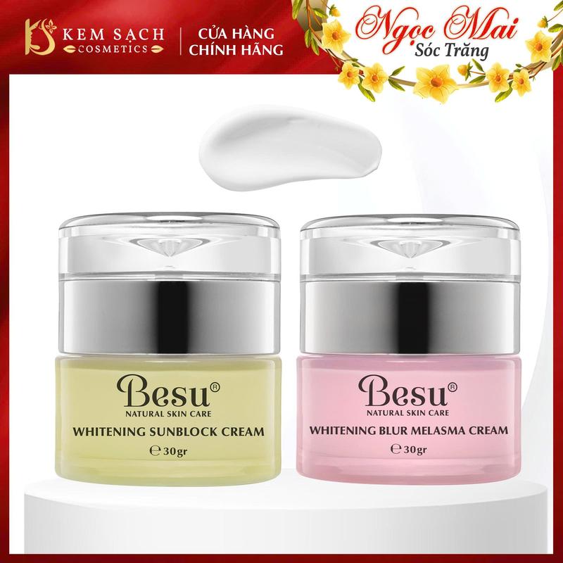 KEM NGỪA NÁM TÀN NHANG + DƯỠNG TRẮNG DA BE SU 490k