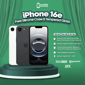 IPHONE 16e 128 256 512 GB - SECOND IN BOX - IBOX / RESMI