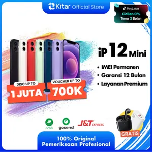[Secondhand] iPhone 12 Mini ex iBox Beacukai IMEI Permanen Garansi 12 Bln Kualitas Teruji Resmi FULLSET 64GB 128GB 256GB