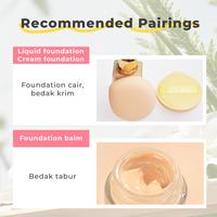 Gambar Color Petal Bouncy Air-Filled Powder Puff Lebih Tebal Menempel Menutup Lebih Baik Penyebaran Merata Tidak Makan Bedak Eyebrow Spons Wajah dari Color Petal Kota Administrasi Jakarta Utara 3 Tokopedia