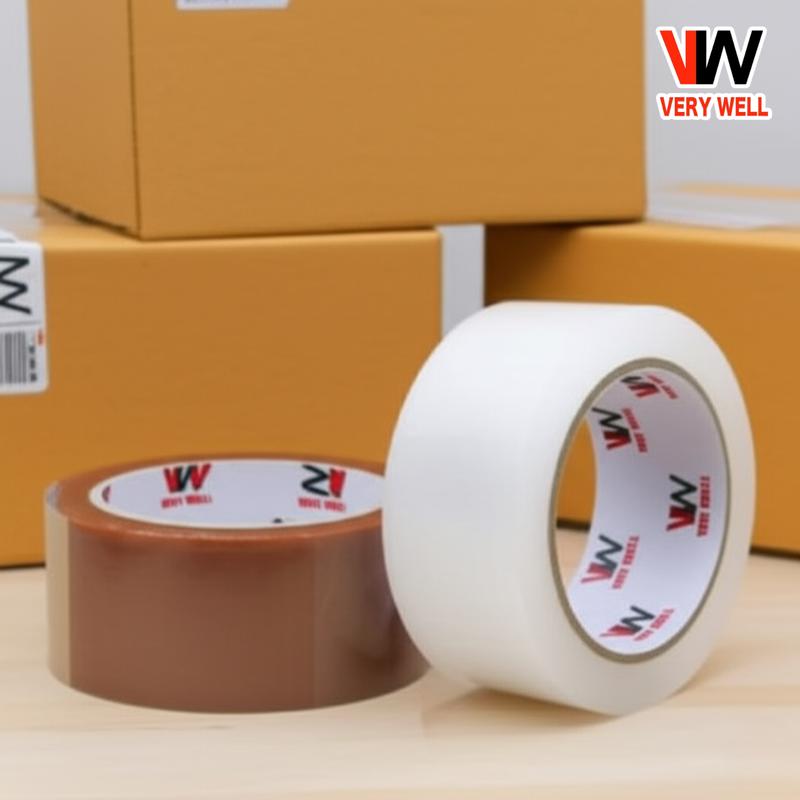 LAKBAN BENING COKLAT 100 YARD x 45 MM VERYWELL KUALITAS DAIMARU