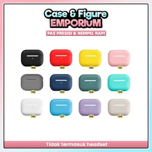 [ATP] Case Pods Gen 1 2 3 Pro pods i12 i13 Warna Polos Cover Silicone Rubber
