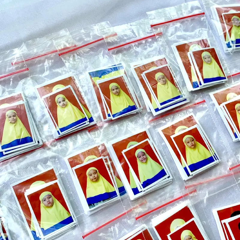 CETAK PAS PHOTO IJAZAH DOFF 2X3 (4 Pcs) dan 3x4 (8 Pcs) KUALITAS PREMIUM 0