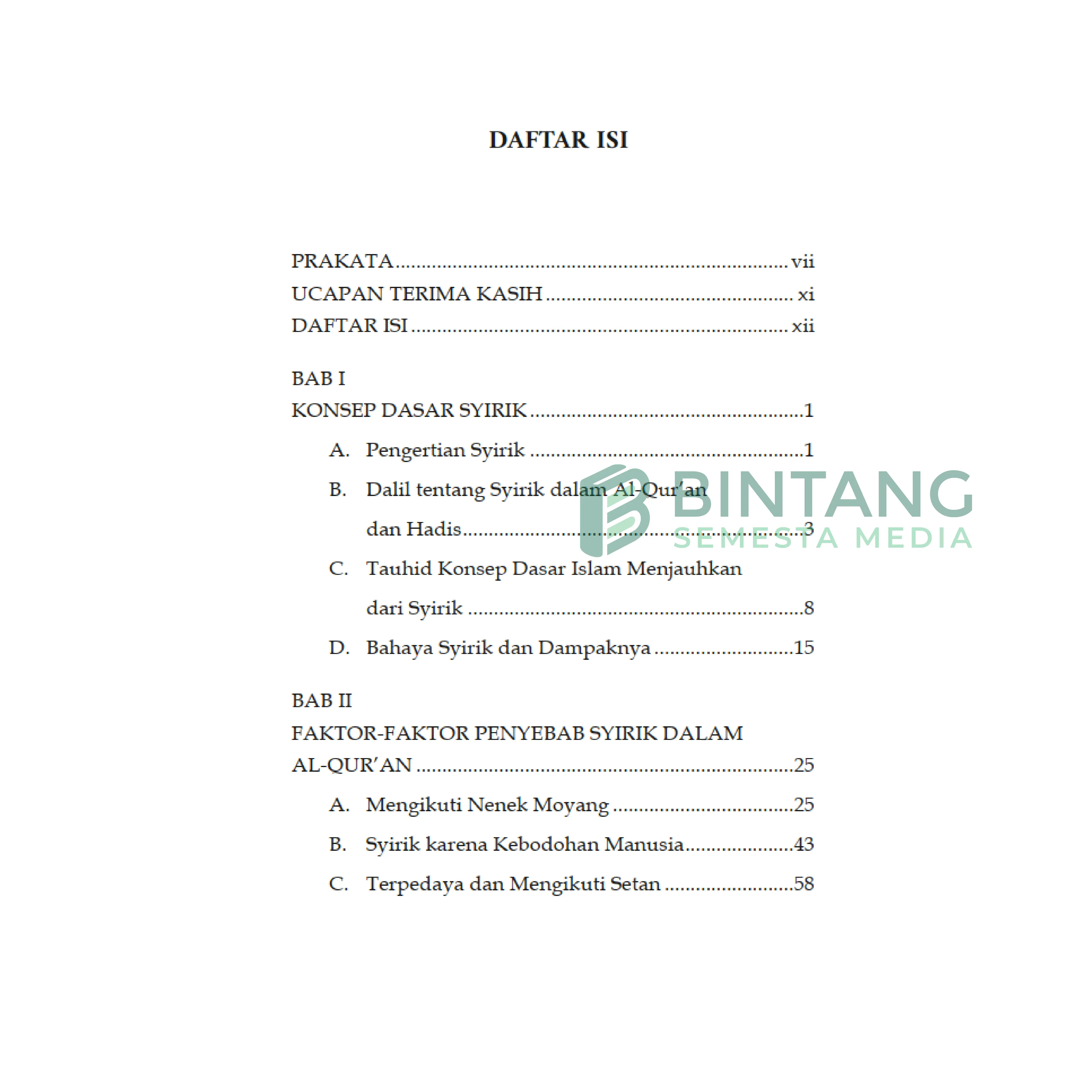Perilaku-Perilaku yang Menyesatkan (Syirik): Mewaspadai Bahaya Syirik, Pencegahannya, dan Hikmah Terbebas dari Syirik - Eko Setyo Budi