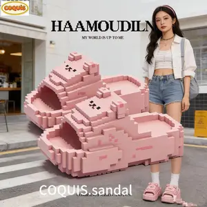 Sepatu sandal unisex model baru 2026, lucu, sol lembut anti slip MC untuk pria dan wanita, sol lembut/ringan  Sepatu Wanita Modis
