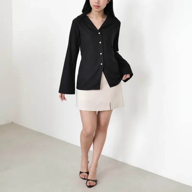 Caerys - Lexy Top - Atasan Wanita - Long Sleeves Panjang fit Basic 5