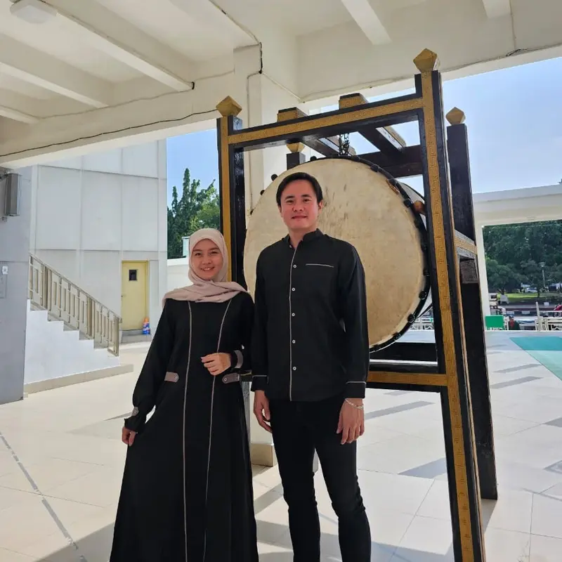 Gamis dan Koko Mouzalina premium Dress muslim Fashion muslim Dress pesta dan kondangan  kain katun madinah HQ by NANAKO 2