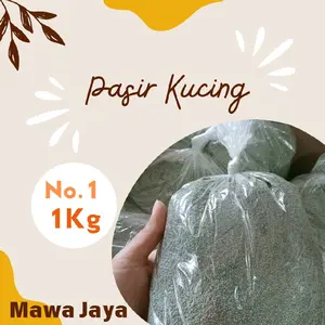 Pasir Kucing Zeolit 1 kg bisa dicuci kembali