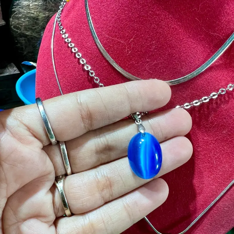 PROMO +Kalung liontin hijau (aura) sudah di blesing untuk pembuka aura POSITIF tinggal pakai saja dan tidak ada pantangannya 4