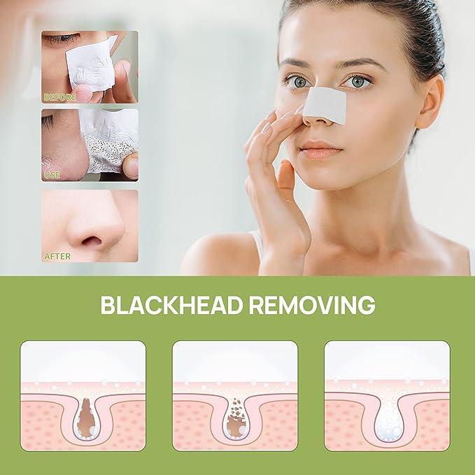Product Introduction of LANBENA Blackhead Removal Mask, Nose Phyto Pore Strips, Pore Cleansing Purifying Exfoliating Mask, 60 Sheets, Phyto Aloe Vera Blackhead Removal Mask, (30g) Skincare Comfort Acne 0