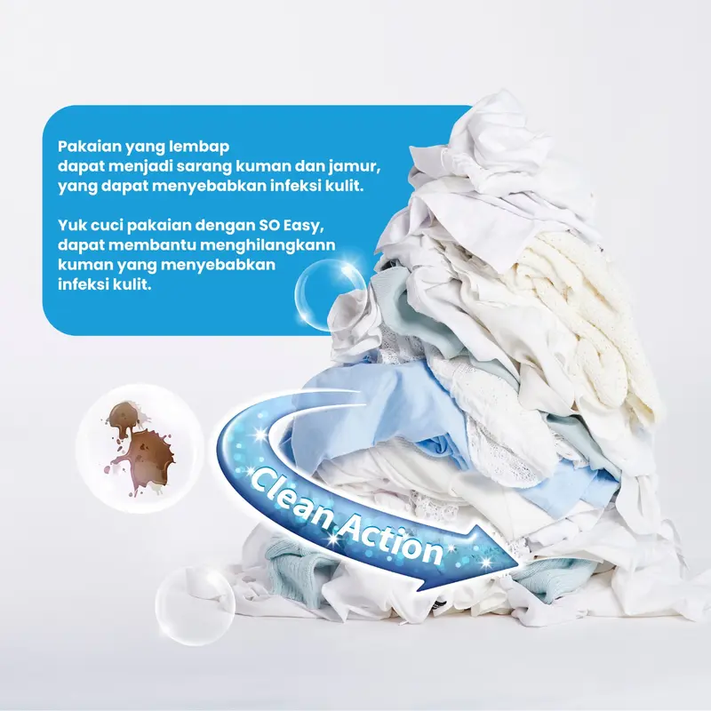 So Easy Stain Remover - OXY BUBUK - OXY Detergent - OXY Clean - Bubuk Deterjen Serbaguna - Laundry - Detergent 4