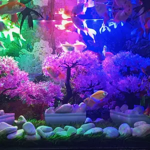 Lampu Aquarium LED Celup 15cm 35cm 55cm Akuarium Aquascape Ikan Hias
