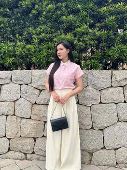 Product Review of Quần tây lưng cao bản to xếp ly ống suông rộng vải Gold Nhật siêu rủ, chống nhăn, 2 phiên bản 95cm và 102cm from c**m 0