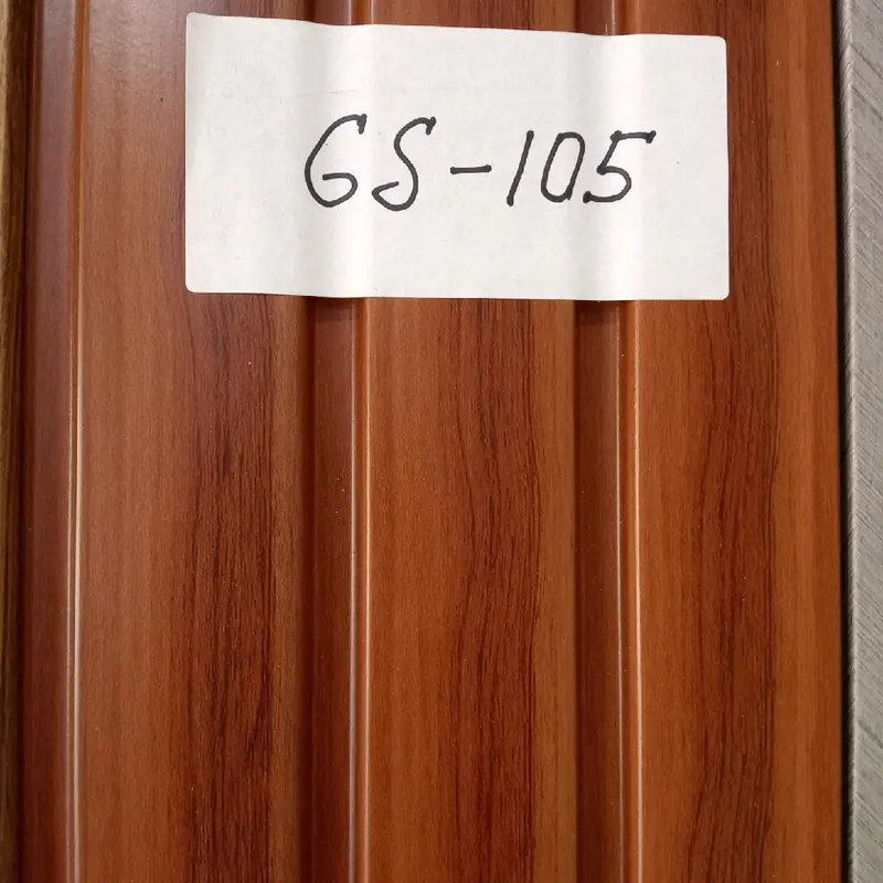 Panel Dinding WPC Kisi-Kisi Bermotif Serat Kayu Ukuran 290 x 20 cm - Tahan Air dan Cuaca 3