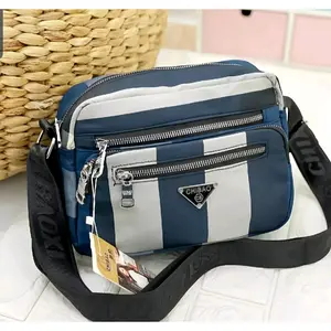 TAS SLEMPANG WANITA MODEL CHIBAO IMPORT TERBARU MOTIF BB BAHAN NILON