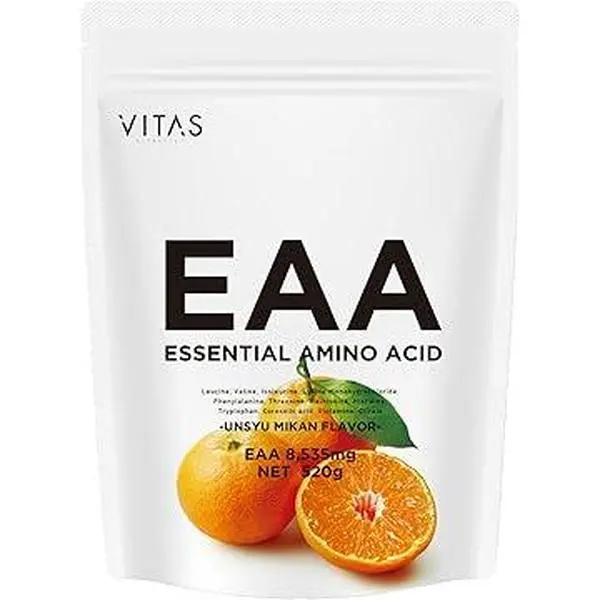 VITAS（バイタス）EAA キウイ風味 520g BCAA 必須アミノ酸9種類配合