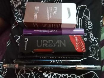 Product Review of Feali Eyebrow Powder Waterproof dengan Cetakan Alis Instan - 10 Model from p**h 0