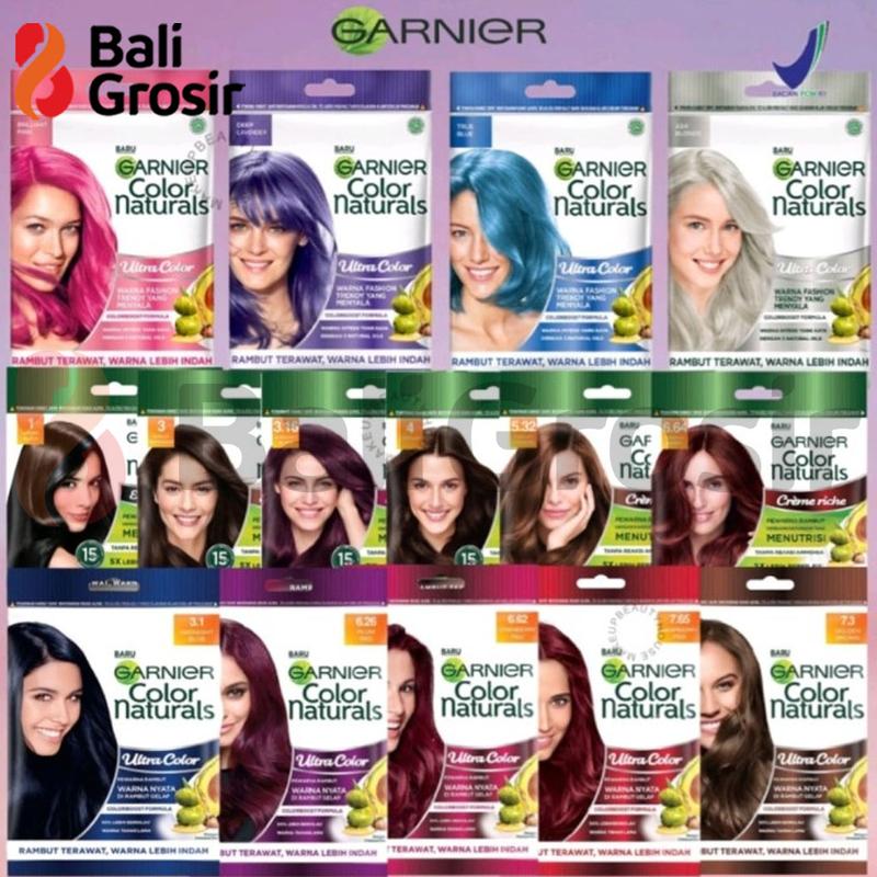 BALIGROSIR - Garnier Color Naturals Pewarna Rambut  Cat Rambut Natural 20g  30g 0