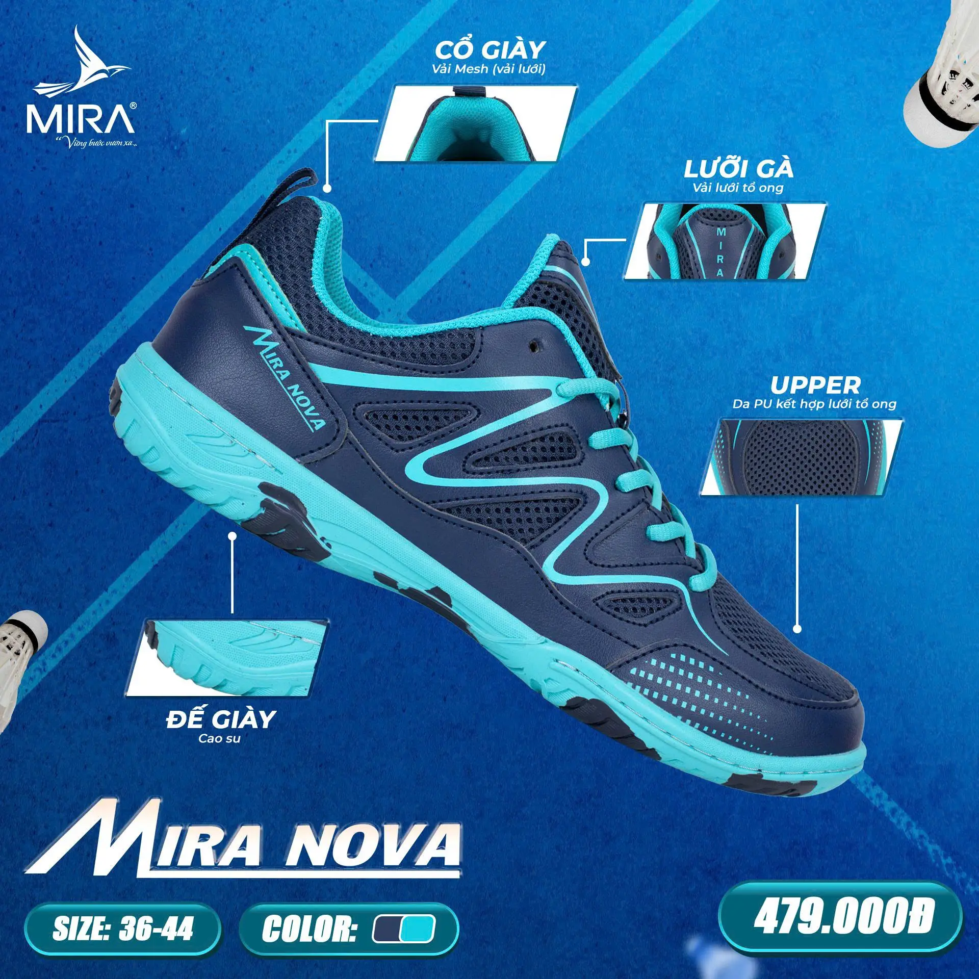 Mira Nova _ Navy+ Combo Quà