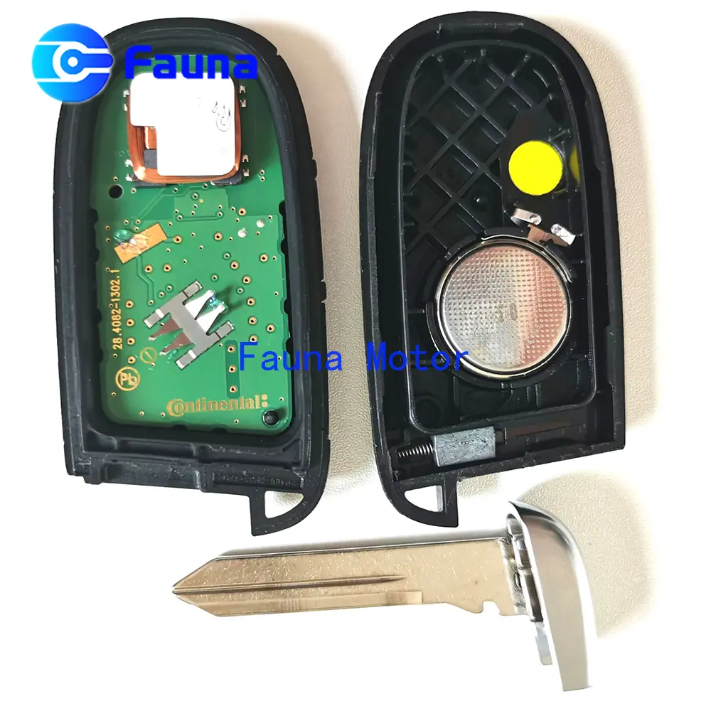 Terlaris, Remote Control Pintar 433MHz FSK Asli untuk Fiat 500 500L
