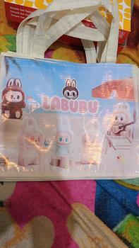 Product Review of TAS READY STOCK ULANG TAHUN MOTIF LABUBU TERBARU LANDSCAPE MUAT KOTAK KFC from Z**️ 0