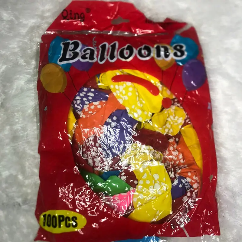Balon polkadot bermotif 1 pack isi 100 pcs 4