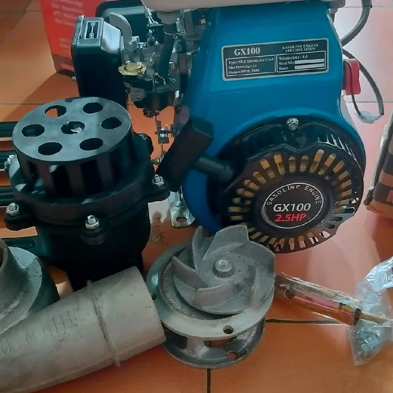 Máy bơm nước chạy bằng xăng GX100 chạy cực khỏe chất  lượng cao tiết kiệm nguyên liệu 4