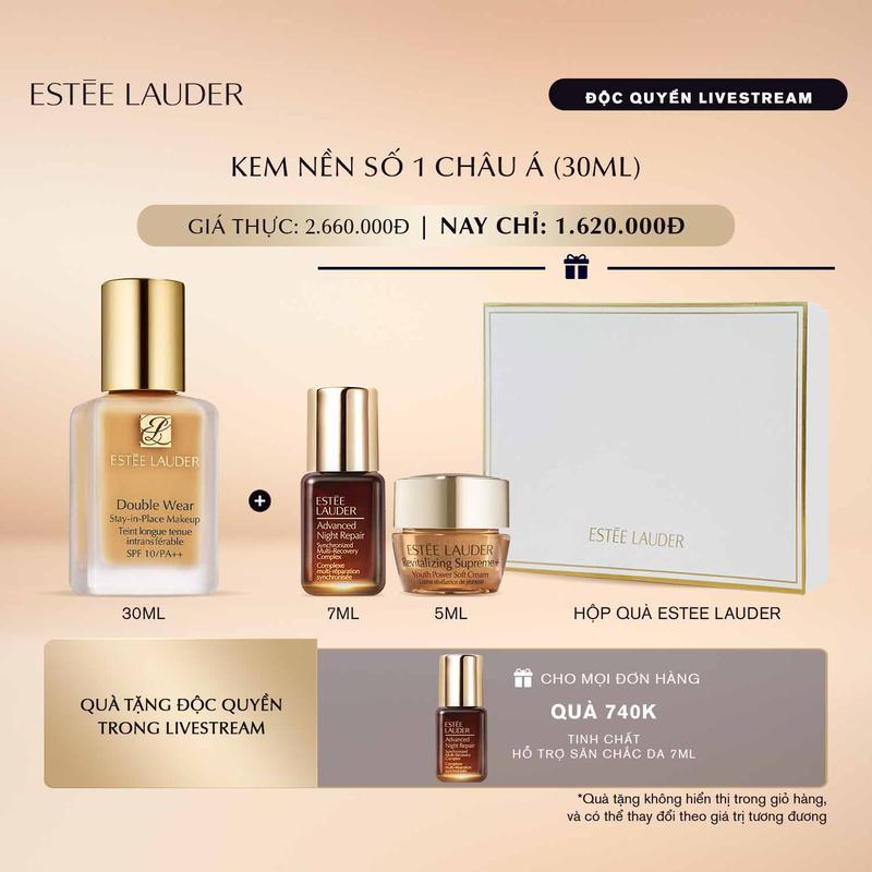 Kem nền lâu trôi Estee Lauder Double Wear Stay-in-Place Makeup SPF 10/PA++ - Foundation 30ml