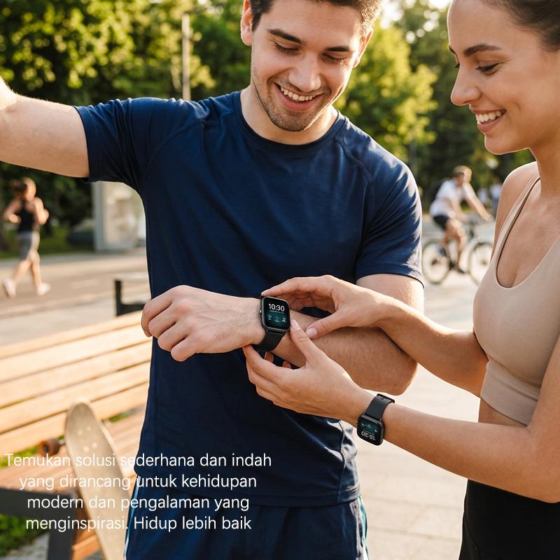 MARQ Promo Harian Lebaran 2026 Jam Tangan Pintar Smartwatch Original Desain Simpel Minimalis Layar IPS 1.83" Monitor Detak Jantung & Langkah Harian MARQ Promo Harian Lebaran 2026 Jam Tangan Pintar Smartwatch Original Desain Simpel Minimalis Layar IPS 1.83" Monitor Detak Jantung & Langkah Harian