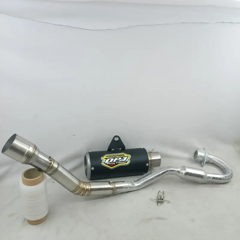 Knalpot DPJ GP1 Black Klx 150 S l Bf Crf150L Wr155 Dtracker 150 Motor Foto 0