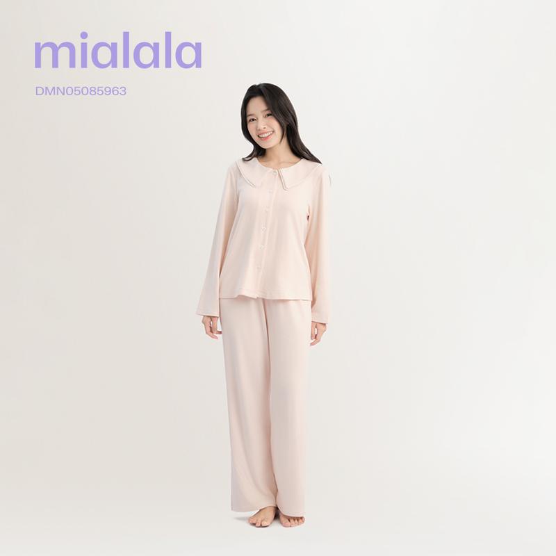 Mialala BST ẤM Mặc Nhà Tay Dài Quần Dài DMN05085963 Chất Liệu Cotton Bông Ấm Áp Phù Hợp Cho Mùa Đông