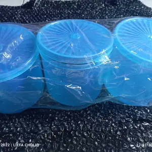 Toples 1 Liter Murah Meriah Dapat 3 Biji Warna Stabilo Cerah BPA Free Food Grade PP5 Penyimpanan