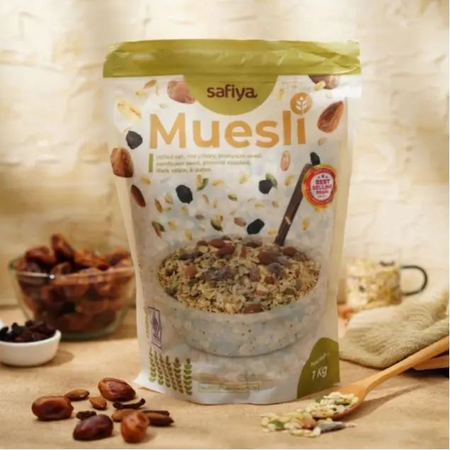 Muesli Berry Yoghurt Sereal 1 Kg Safiya | Sereal dan Oatmeal Berry Yoghurt 1