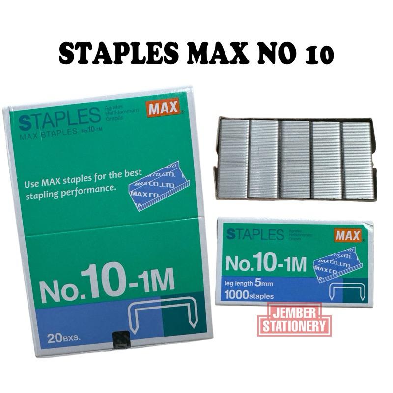 (1kotak) Isi Staples Max no 10 - Shop | Tokopedia