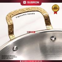 Gambar EXCLUSIVE MBARINIY - SUBRON Panci Sup Stainless 20cm 24cm 26cm 28cm 30cm Aurora Gold Series Serbaguna Emas Tinggi Tebal Premium Estetik Sayur Asem Soup Daging Ayam Ramen Mie Noodle Zupa-zupa - 24CM dari SUBRON KITCHENWARE Kab. Bandung 4 Tokopedia