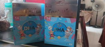 Product Review of [EXCLUSIVE YUXI] 2 Box Coolvita DHA Gummy Buah Mix Apel, Mangga, dan Jeruk (Total 28 Gummy) + 1 Botol Calcium Chewable (Total 30 Tablet) | Suplemen Anak (Mulai 3 Tahun) dan Dewasa | Dukung Tumbuh Kembang Otak, Tulang & Gigi Secara Optimal from N**m 0