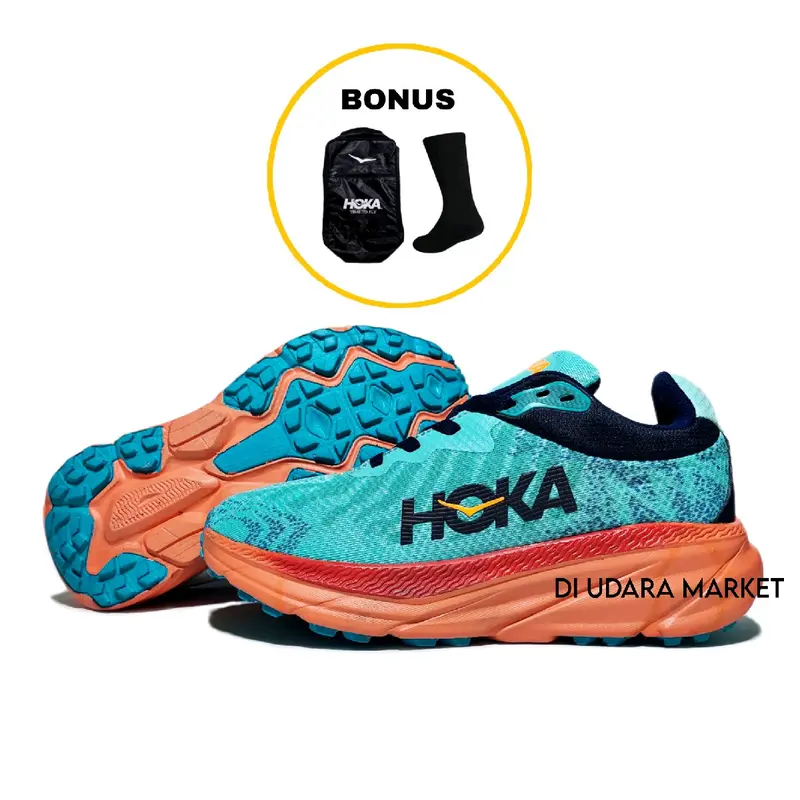 Sepatu Lari Hoka Challenger ATR 7 Sepatu Running Uniseks Sepatu Olahraga Wanita Dan Pria Sepatu Jogging Outdoor 2