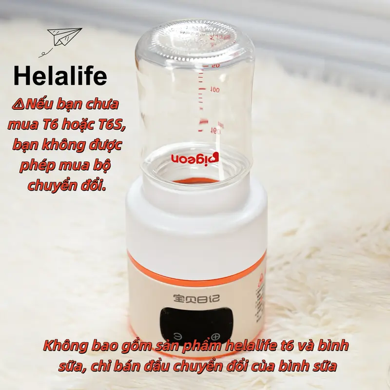 Bộ chuyển đổi chai phụ kiện, Helalife, T6 5