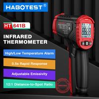 Gambar HABOTEST HT641B Termometer Inframerah -58 ~ 752 F Digital Non-kontak Pengukur Suhu Laser IR Panas dari Habotest Official Store Kab. Tangerang 1 Tokopedia
