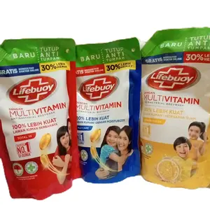 Sabun Lifebuoy pouch 400ml body wash all varian
