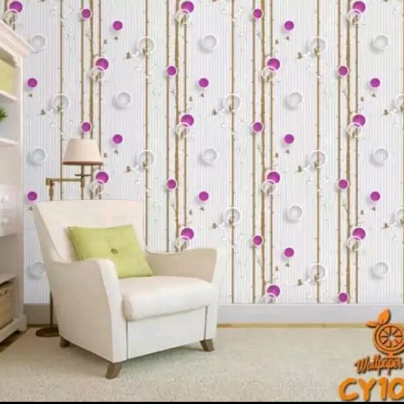 WALLPAPER DINDING MURAH MOTIF BURUNG UKURAN 45CM X 5 METER 2