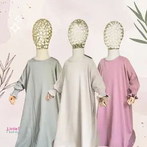 Little Tsurayya - (Abaya Saja) Abaya Nahla Abaya Anak Rayon Twill